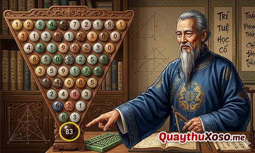 Bắt lô bạch thủ hôm nay từ cầu tam giác Pascal