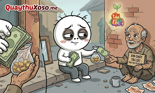 Đem tiền cho người khác cũng là cách giải đen