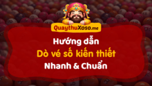 Hướng dẫn dò vé số nhanh và chuẩn không bỏ lỡ giải thưởng