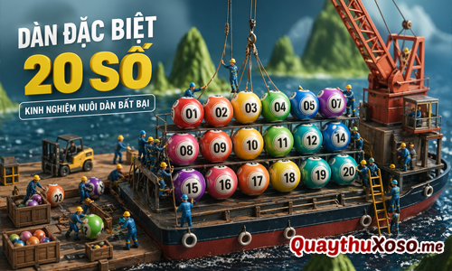 Dàn đặc biệt 20 con giúp tăng xác suất trúng lên gấp 20 lần