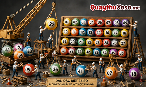 Dàn đặc biệt 36 con số nâng tỉ lệ trúng lên gấp 36 lần