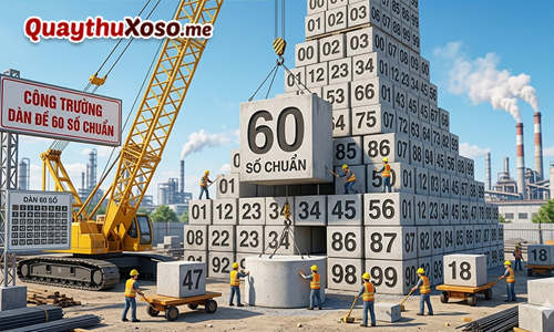 Dàn đặc biệt 60 con số cho tỉ lệ thắng tận 60%