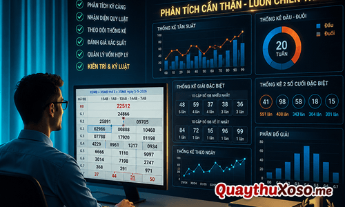 Phân tích xổ số cẩn thận, đa chiều để có số chuẩn