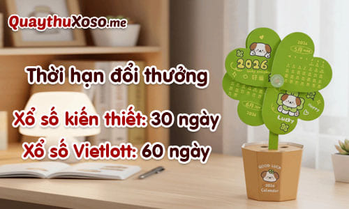 Lưu ý thời hạn lĩnh thưởng của xổ số kiến thiết và Vietlott