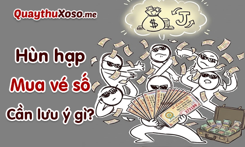 Cần thận trọng khi hùn vốn mua vé số chung với bạn bè