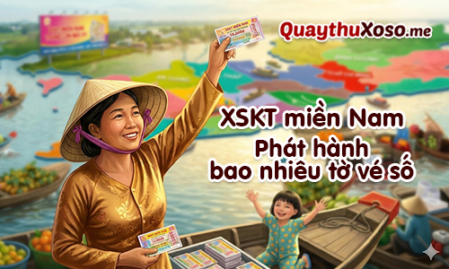 Hạn mức phát hành vé số miền Nam tăng thêm 2 triệu vé Hạn mức phát hành vé số miền Nam tăng thêm 2 triệu vé