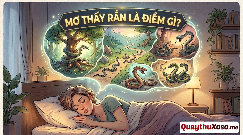 Giấc chiêm bao thấy rắn dự báo điềm lành hay dữ?