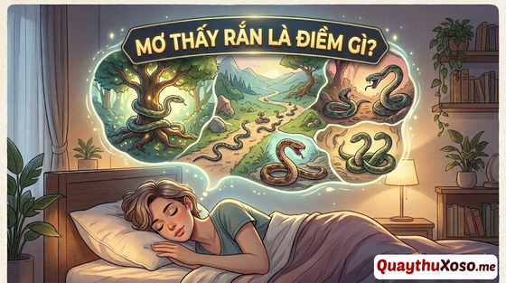 Giấc chiêm bao thấy rắn dự báo điềm lành hay dữ? Giấc chiêm bao thấy rắn dự báo điềm lành hay dữ?