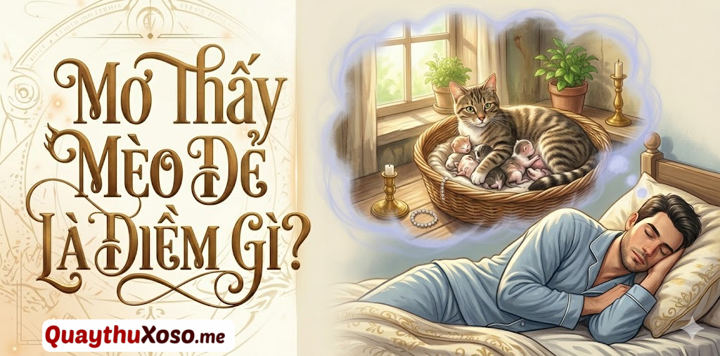 Chiêm bao thấy mèo đẻ dự báo điều gì?