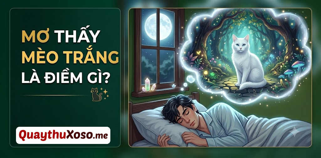 Chiêm bao thấy con mèo trắng là điềm may hay xui?