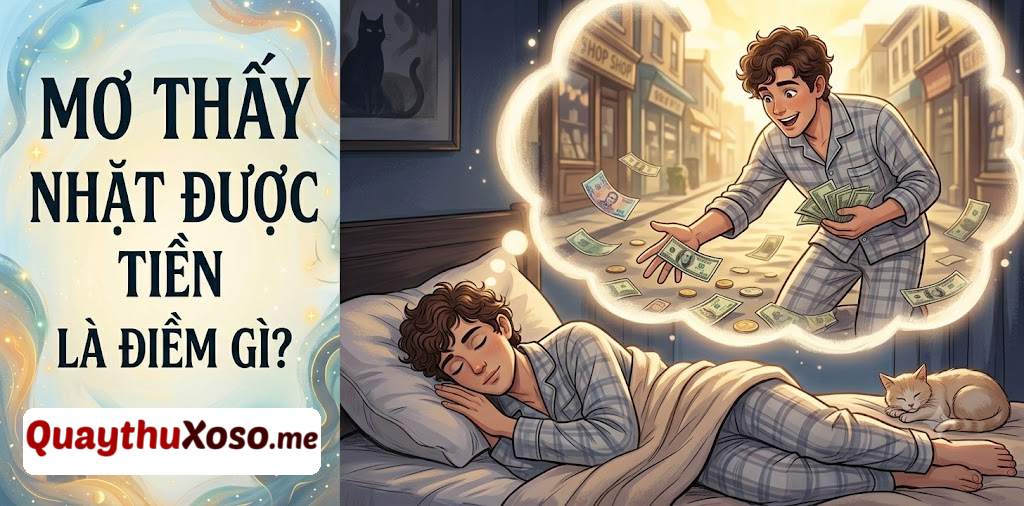 Ngủ mơ thấy nhặt được tiền có phải là điềm báo may mắn?