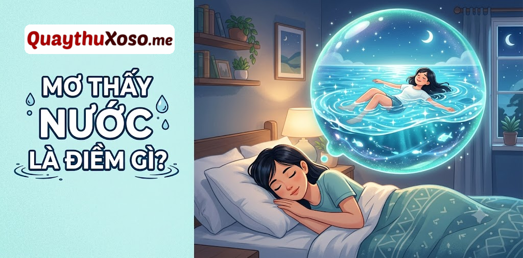 Nằm mơ thấy nước có điềm báo may hay xui