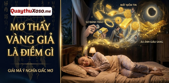 Nằm chiêm bao thấy vàng giả dự báo điềm may hay xui? Nằm chiêm bao thấy vàng giả dự báo điềm may hay xui?
