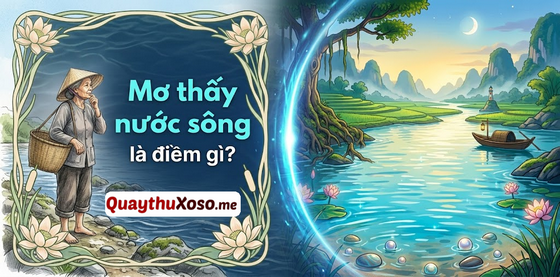 Ngủ mơ thấy nước sông là điềm báo may hay rủi?