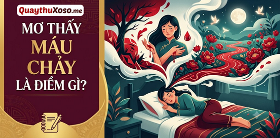 Nằm mơ thấy máu chảy dự báo điềm may hay xui? Nằm mơ thấy máu chảy dự báo điềm may hay xui?