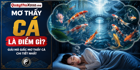 Nằm mơ thấy con cá là điềm báo may hay xui?