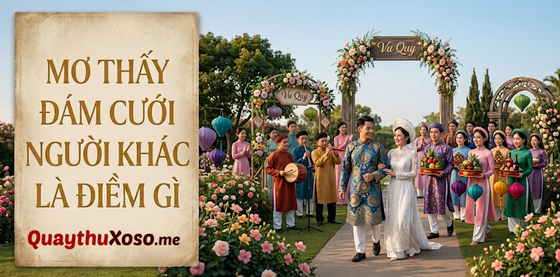 Nằm mơ thấy đám cưới người khác dự báo điềm may hay xui? Nằm mơ thấy đám cưới người khác dự báo điềm may hay xui?