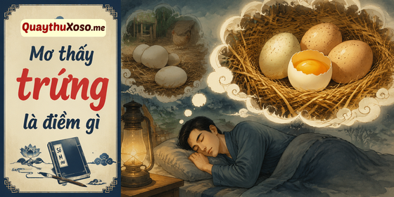 Nằm mơ thấy trứng dự báo điềm may hay rủi? Nằm mơ thấy trứng dự báo điềm may hay rủi?
