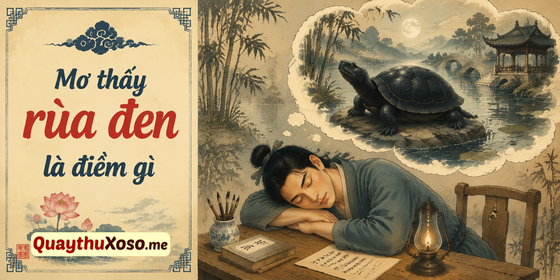 Nằm mơ thấy rùa đen là điềm lành hay dữ? Nằm mơ thấy rùa đen là điềm lành hay dữ?