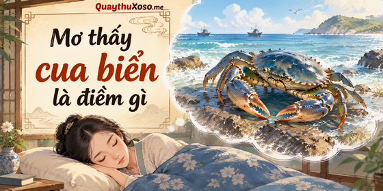 Nằm mơ thấy con cua biển dự báo điềm hung hay cát? Nằm mơ thấy con cua biển dự báo điềm hung hay cát?