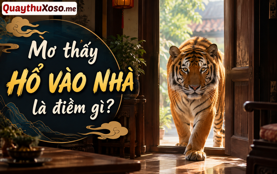 Nằm mơ thấy hổ vào nhà dự báo điềm may hay rủi?